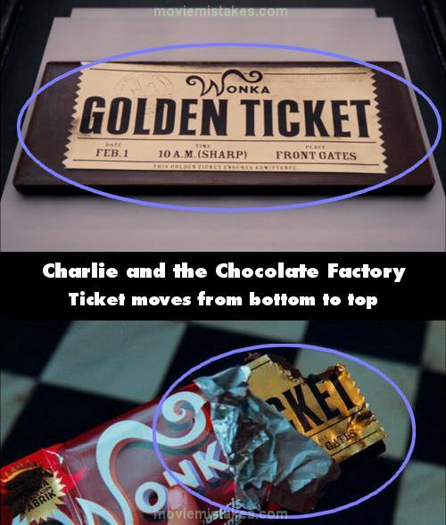 Charlie And The Chocolate Factory 2005 Movie Mistakes Goofs And Bloopers