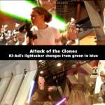 Star Wars: Episode II - Attack of the Clones mistake picture