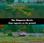 The Simpsons Movie mistake picture