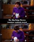 The Big Bang Theory mistake picture