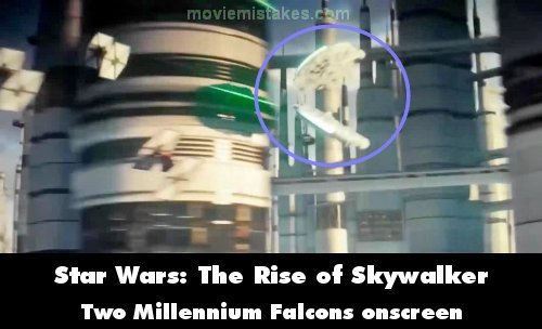 Star Wars: The Rise of Skywalker mistake picture