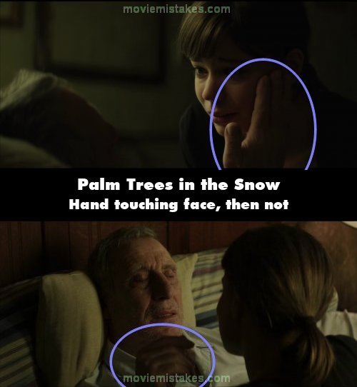Palm Trees in the Snow mistake picture