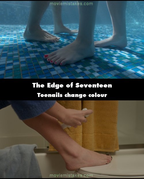 The Edge of Seventeen mistake picture