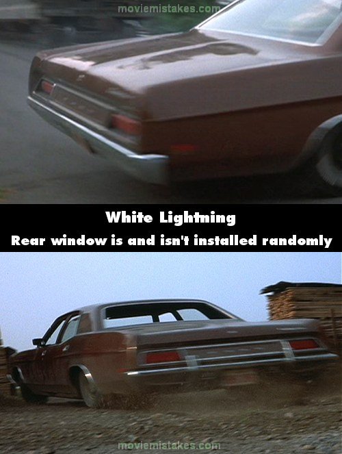 White Lightning (1973) movie mistake picture (ID 129015)