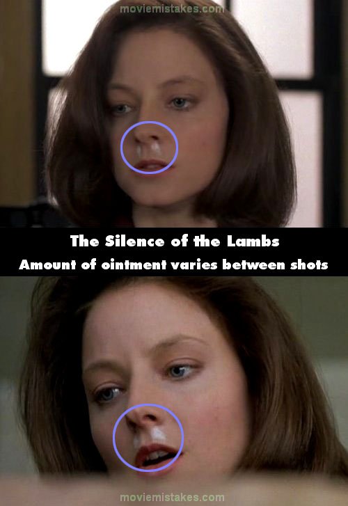 The Silence of the Lambs (1991) movie mistake picture (ID 132714)