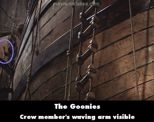 The Goonies (1985) movie mistake picture (ID 138418)