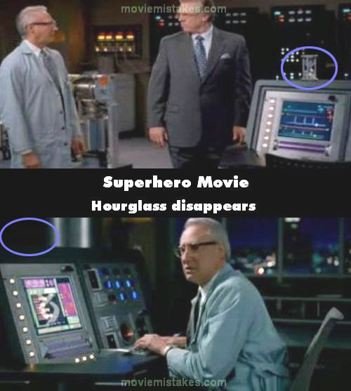 superhero movie hourglass