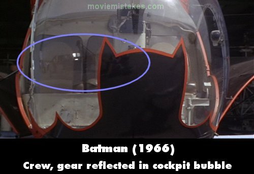 Batman (1966) movie mistake picture (ID 138557)