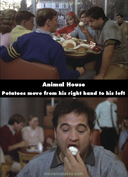 Animal House (1978) movie mistake picture (ID 140764)