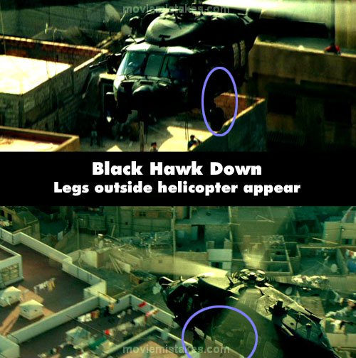 Black Hawk Down (2001) movie mistake picture (ID 14274)