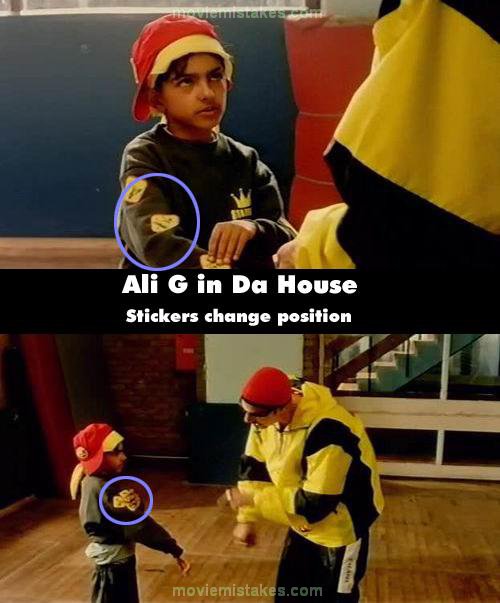 Ali G in Da House (2002) movie mistake picture (ID 20599)