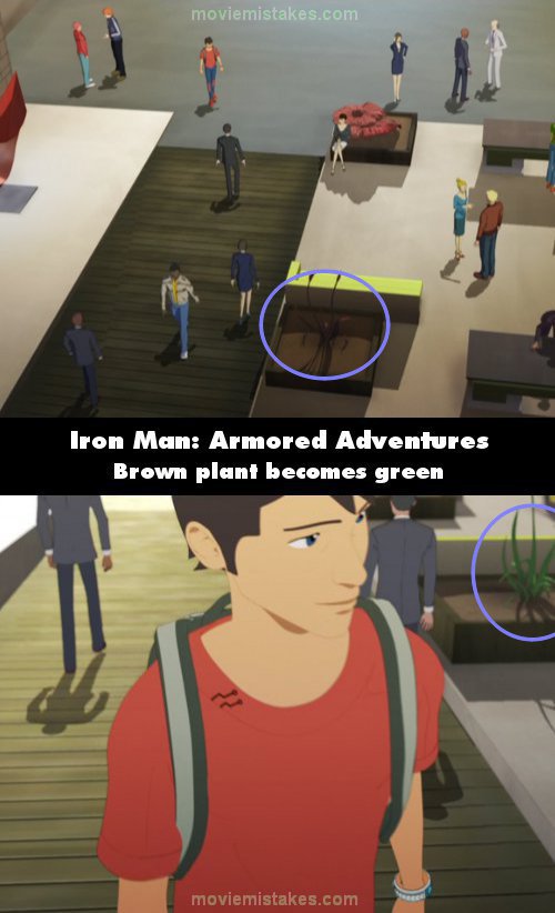 iron man armored adventures 2008 tv mistake picture id