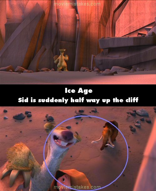 Ice Age (2002) movie mistake picture (ID 23602)