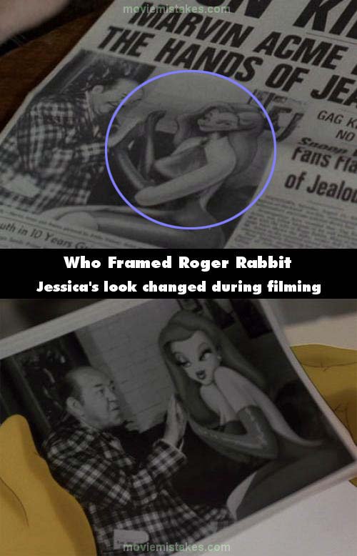 Who Framed Roger Rabbit (1988) movie mistake picture (ID 