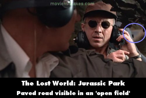 The Lost World: Jurassic Park (1997) movie mistake picture 