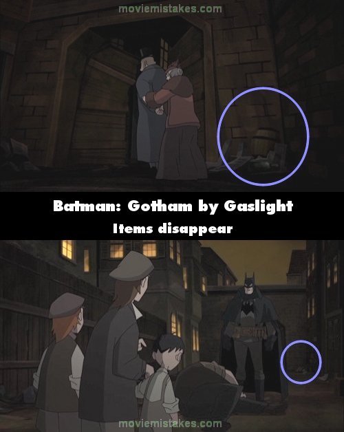 Batman: Gotham by Gaslight (2018) movie mistake picture (ID 293845)