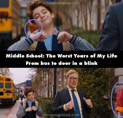 middle school the worst days of my life movie