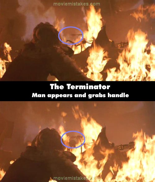 The Terminator 1984 Movie Mistake Picture Id 43910