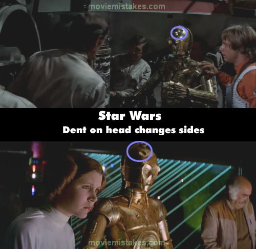 Star Wars (1977) movie mistake picture (ID 7335)
