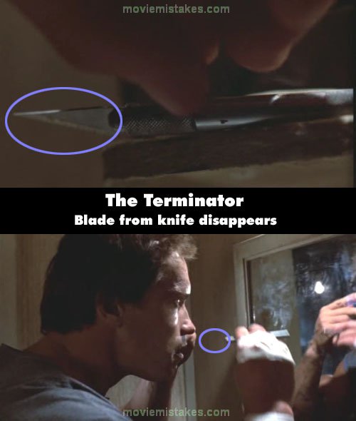 The Terminator (1984) movie mistake picture (ID 75935)