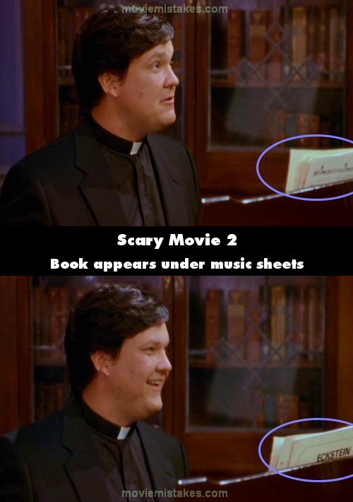 Scary Movie 2 2001 Movie Mistake Picture Id 76258