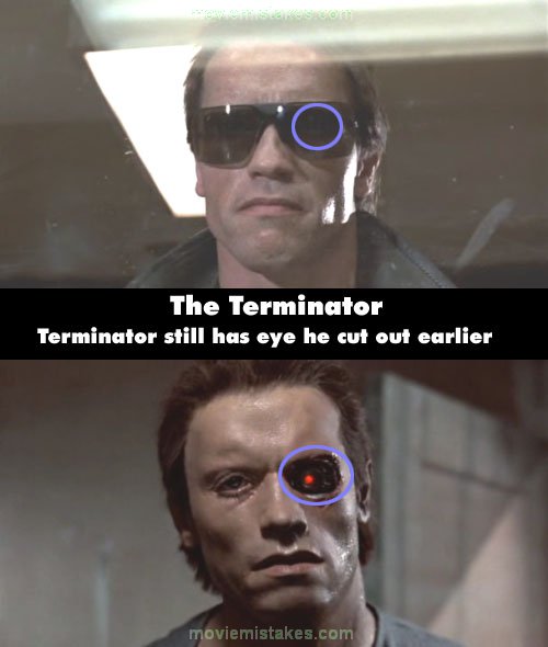 The Terminator (1984) movie mistake picture (ID 9344)