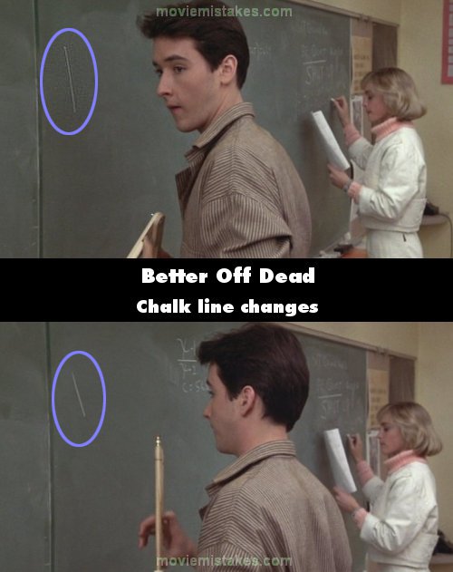 Better Off Dead (1985) movie mistake picture (ID 958)