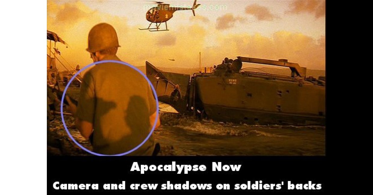 Apocalypse Now (1979) movie mistake picture (ID 136440)
