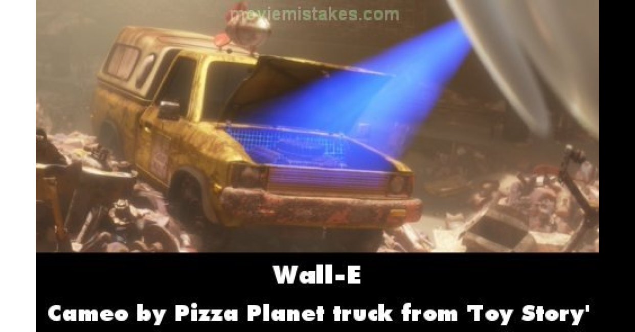 wall e pizza planet truck