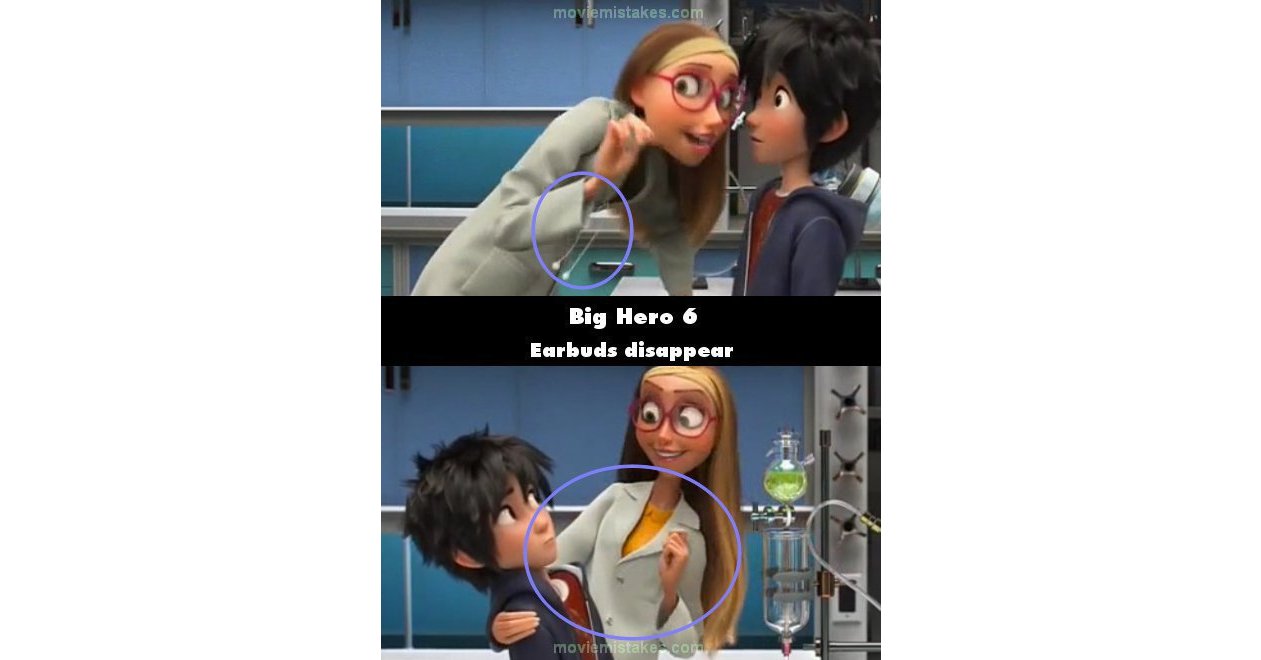 Big Hero 6 (2014) movie mistake picture (ID 211498)