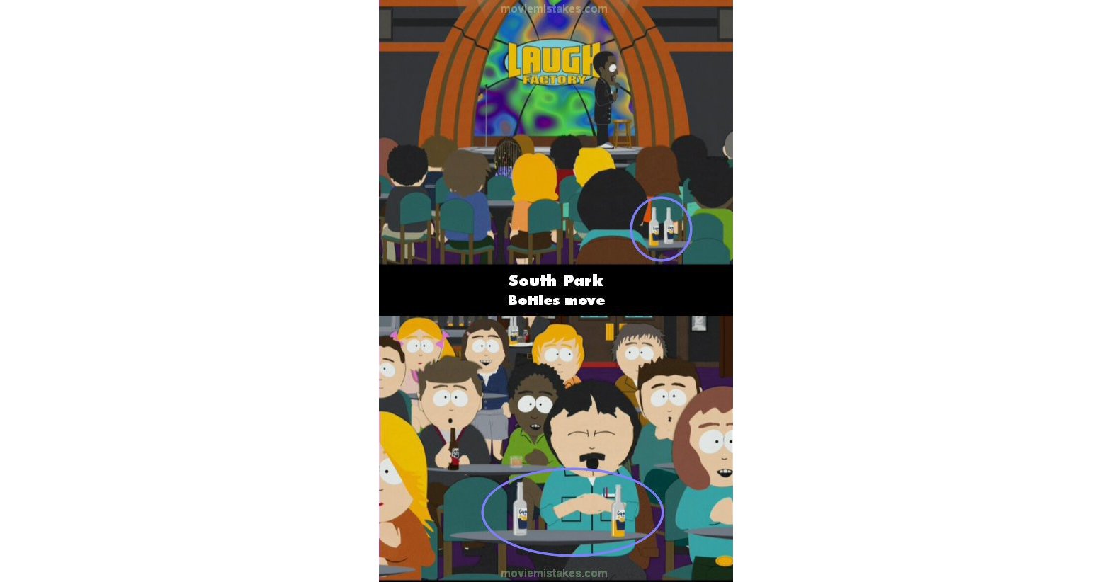 South Park (1997) TV mistake picture (ID 222626)