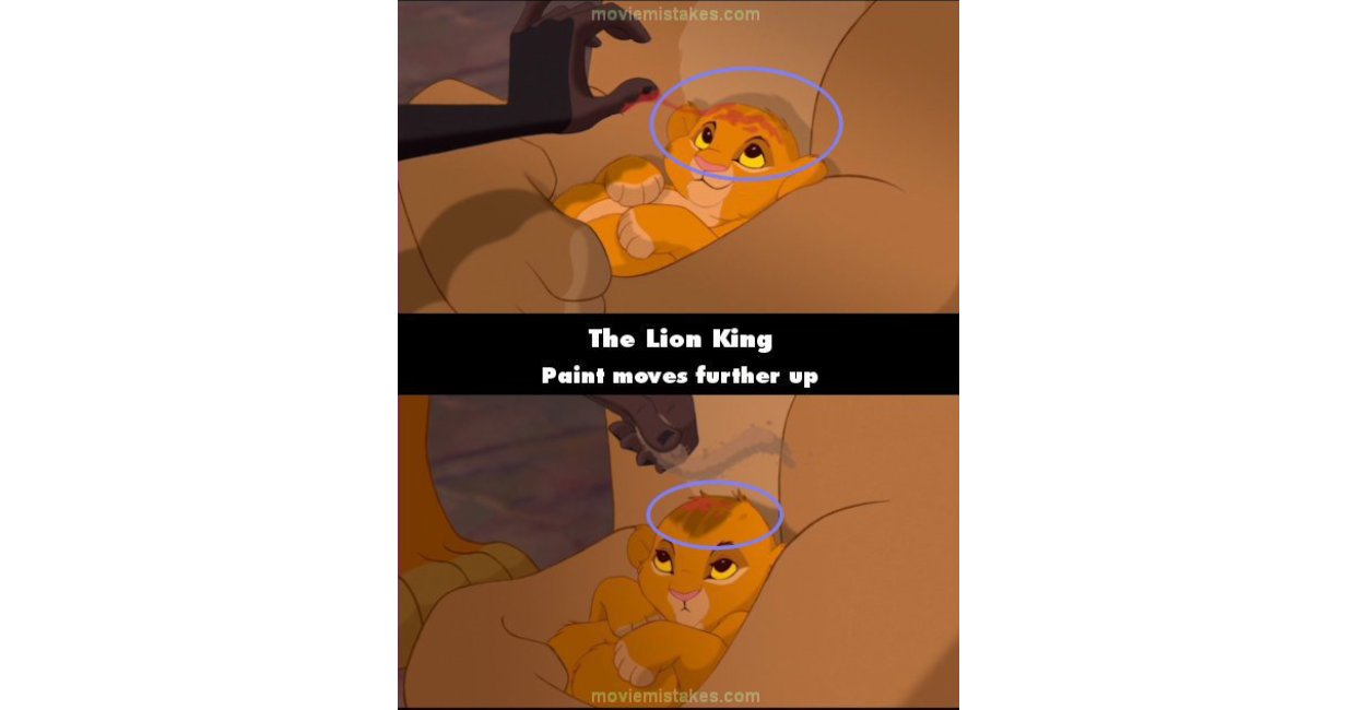 The Lion King (1994) movie mistake picture (ID 230025)