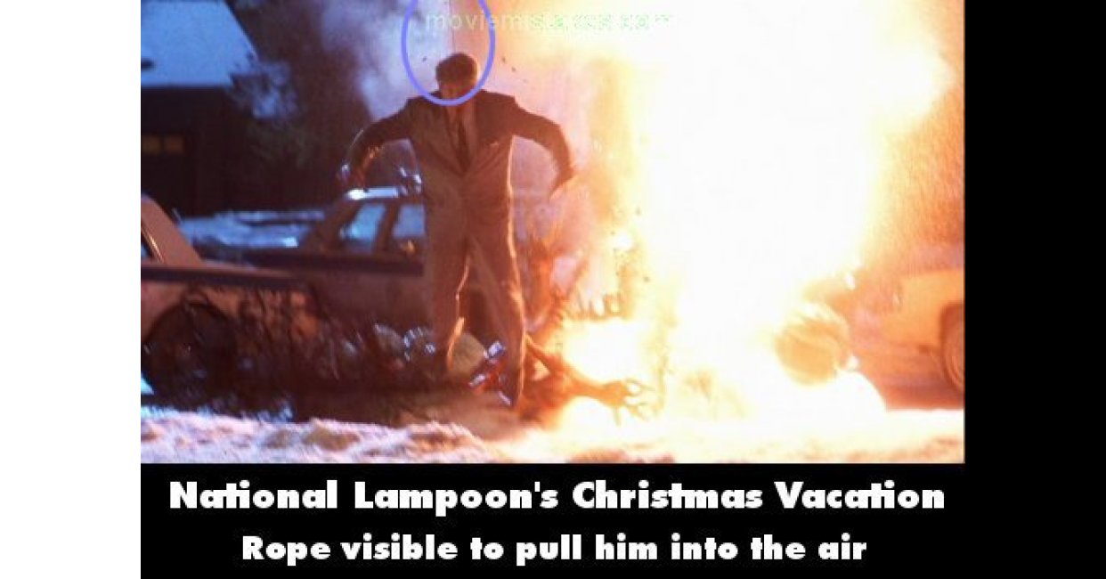 National Lampoon's Christmas Vacation (1989) Movie Mistake Picture (id 