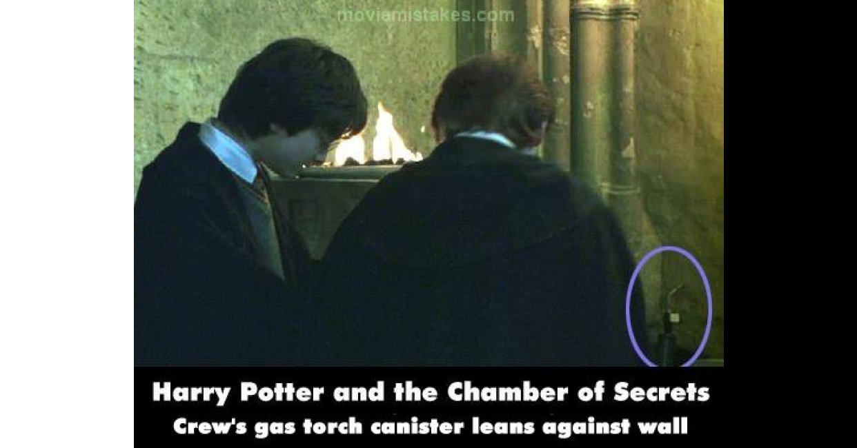 Harry Potter And The Chamber Of Secrets Movie Mistake Picture Id