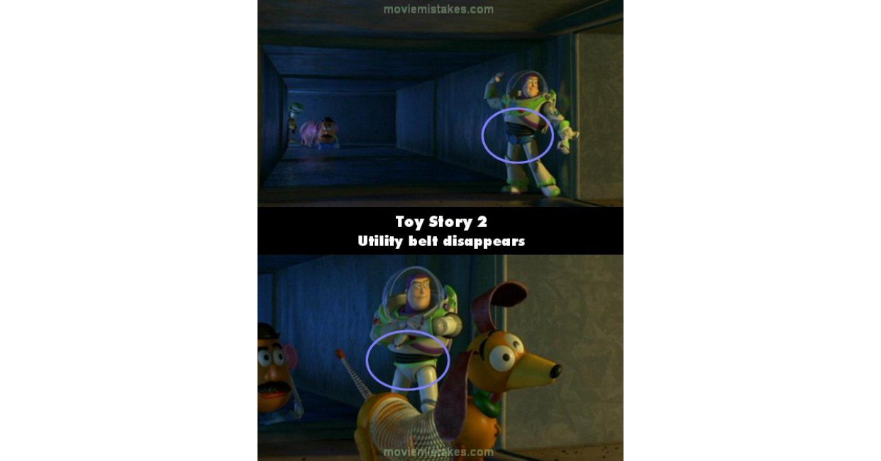 Toy Story 2 (1999) movie mistake picture (ID 14007)