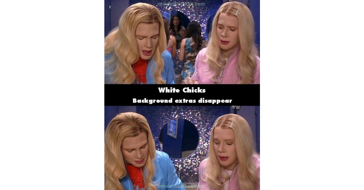 White Chicks (2004) movie mistake picture (ID 78567)