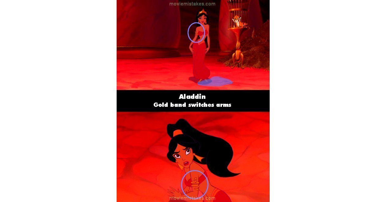 Aladdin (1992) Movie Mistake Picture (ID 9857)