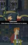 Futurama mistake picture