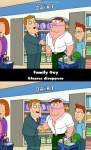 Family Guy mistake picture