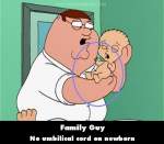 Family Guy mistake picture