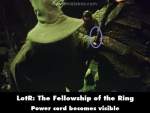 The Lord of the Rings: The Fellowship of the Ring mistake picture