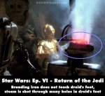 Star Wars: Episode VI - Return of the Jedi mistake picture