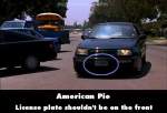 American Pie mistake picture