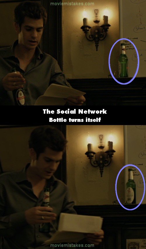 The Social Network mistake picture