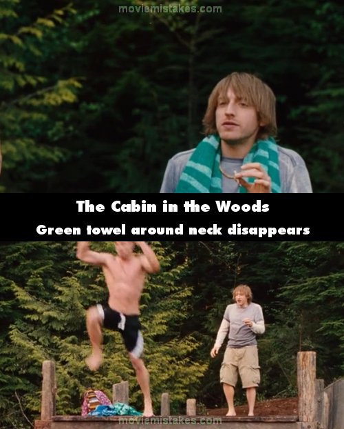 The Cabin in the Woods mistake picture