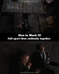 Men in Black 3 mistake picture