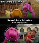 Barney's Great Adventure mistake picture