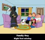 Family Guy mistake picture