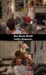 Boy Meets World mistake picture