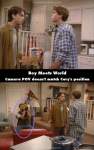 Boy Meets World mistake picture